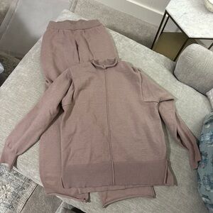 Matching Taupe Sweater set